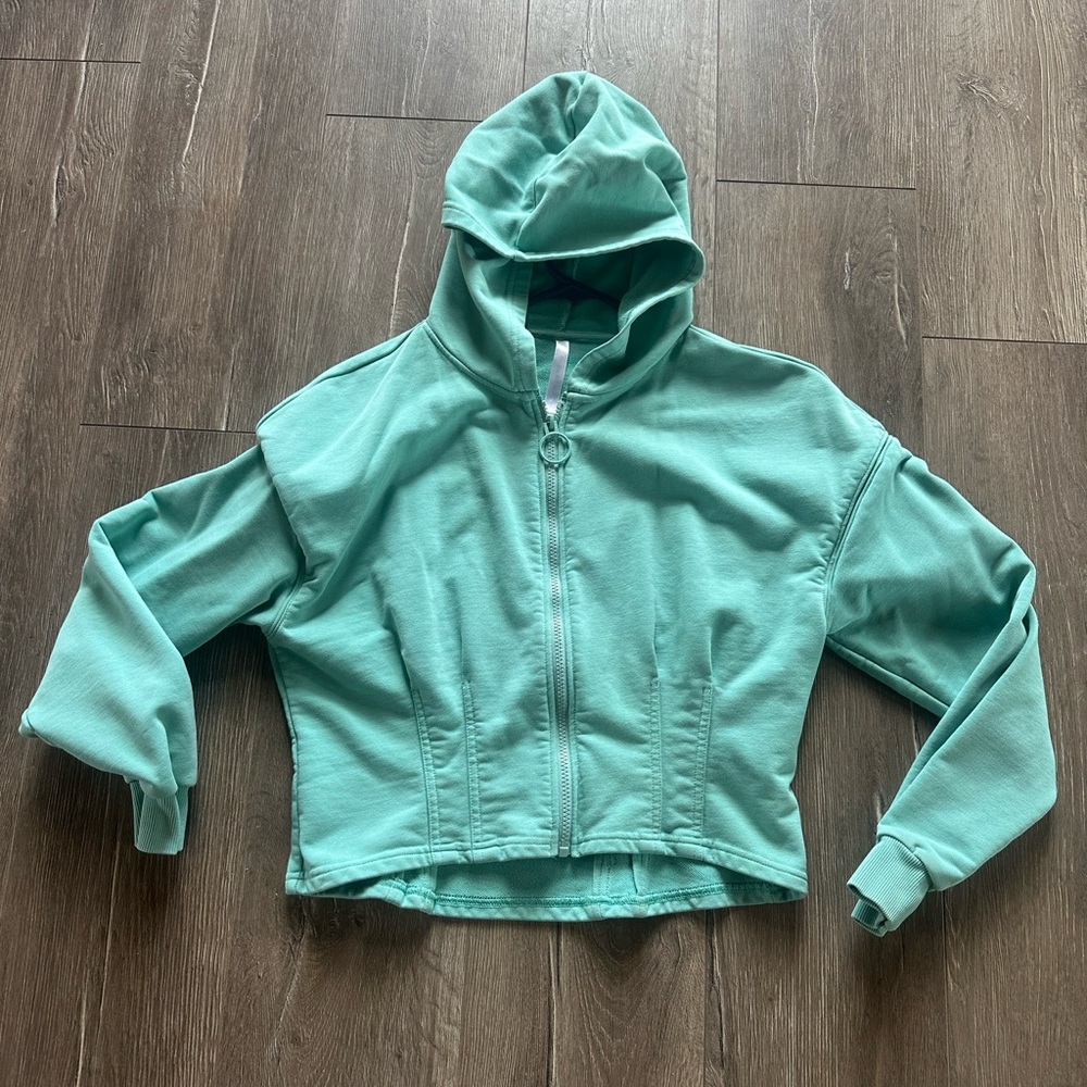 Mint Green Women's Hoodie Sweater
